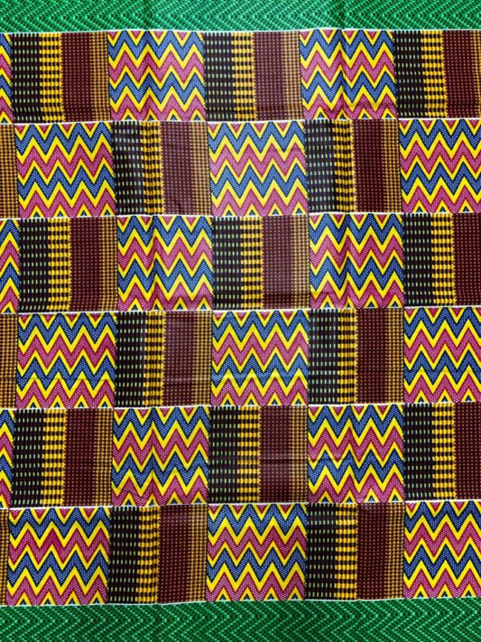 Patterned Kente Fabric in USA