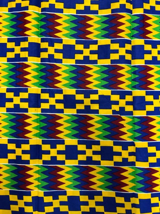 Colorful Kente Print in the USA