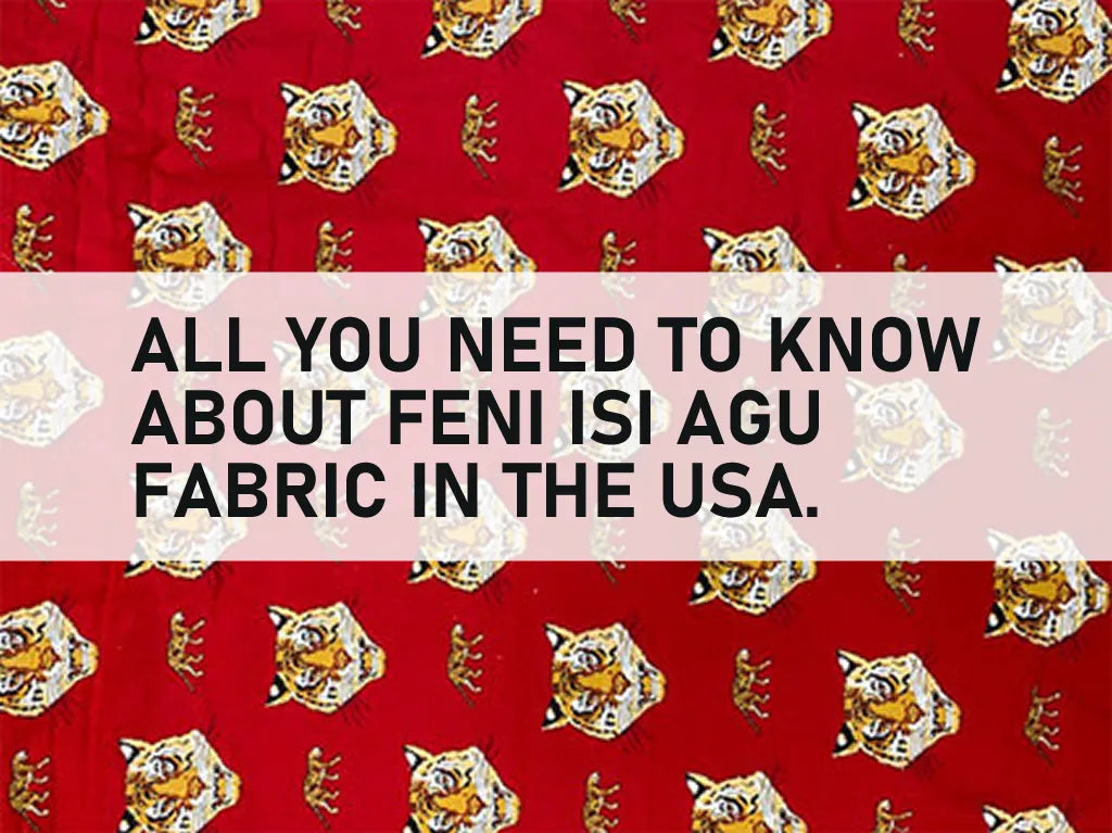 Everything you need to know about Feni Isi Agu fabric in the USA