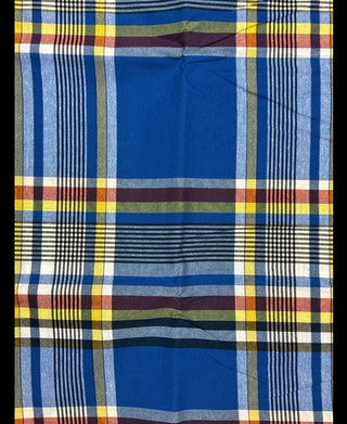 Buy Blue Yellow Madras Plaid in USA