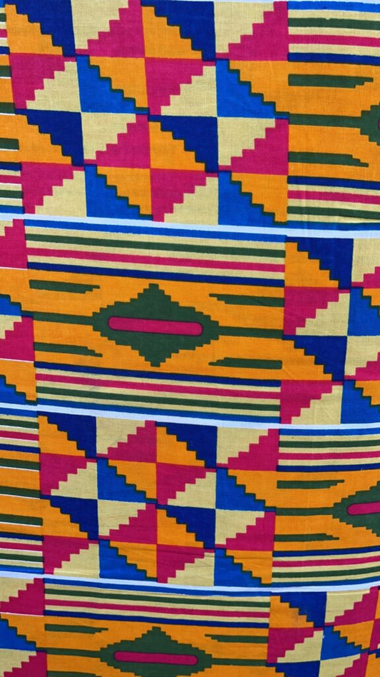 Buy Hand-Made Ghana Kente Print