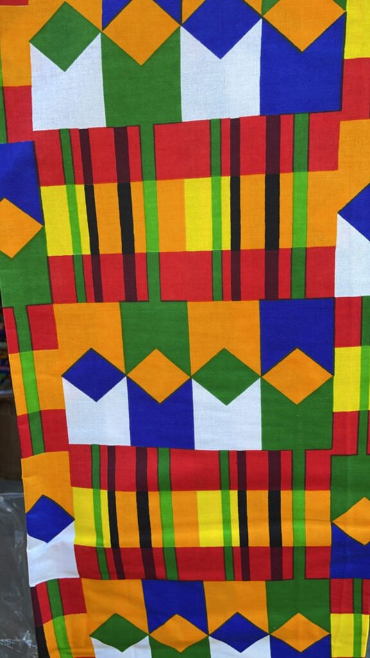 Shop Pure Cotton Kente Print