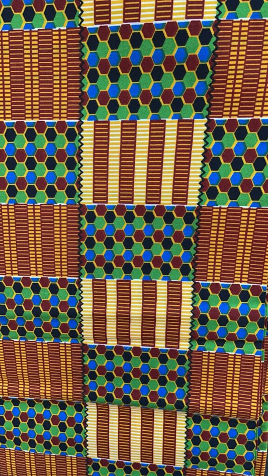 Classy, Hand-woven Kente Fabric