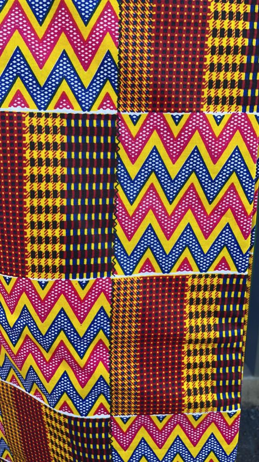 Shop Kente Mix Fabric in the USA