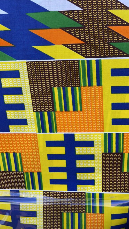 hand-crafted kente print in usa