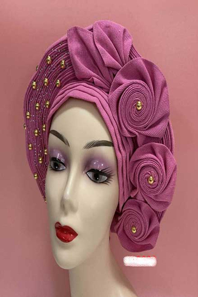 Blush Pink Autogele Head Tie