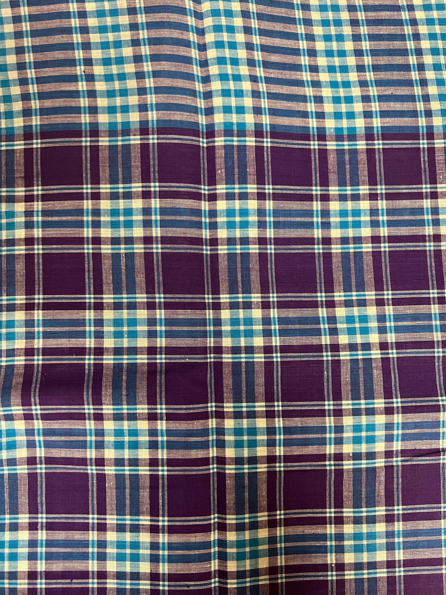 Buy Purple Blue Madras Plaid in USA